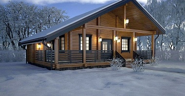 Можно ли жить в доме из бруса зимой?
