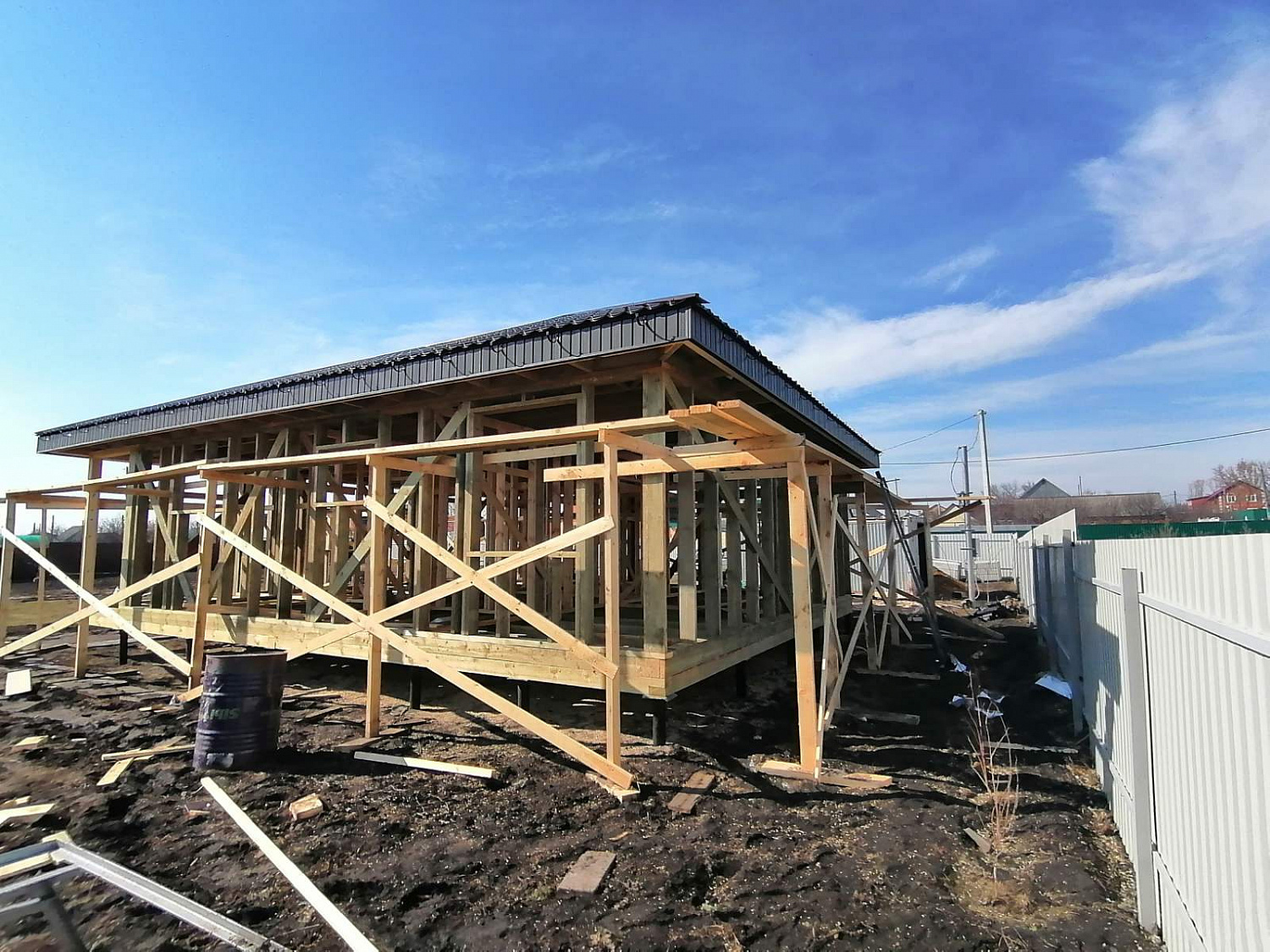 Каркасный дом под ключ в Республике Мордовия, д. Суркино