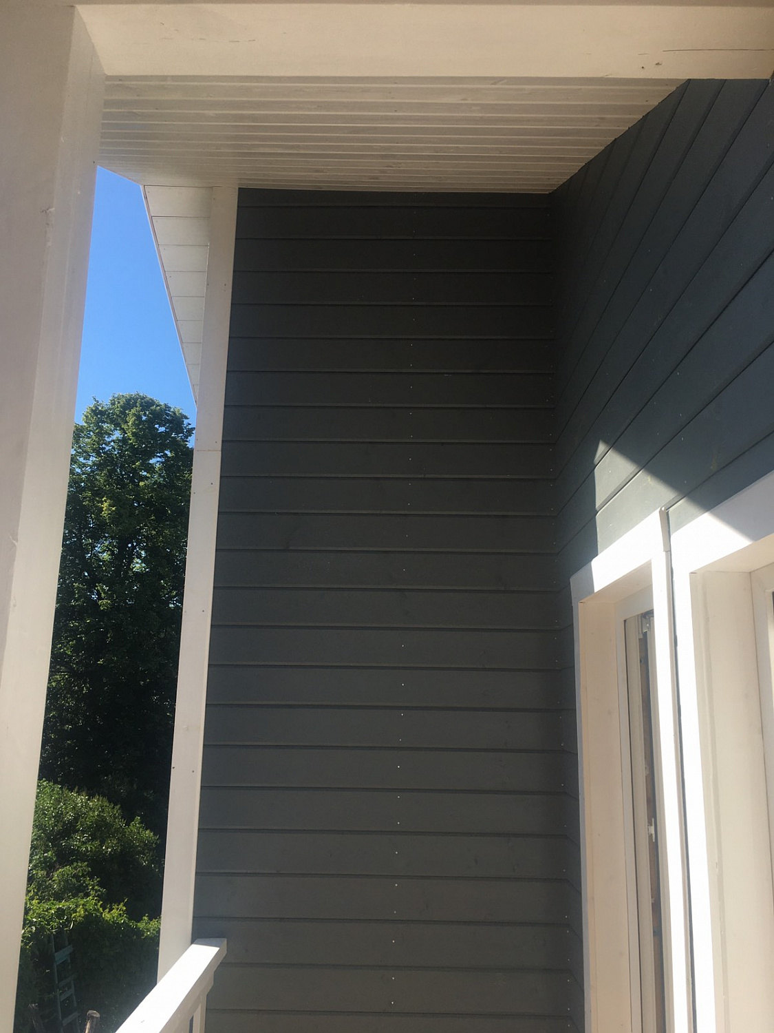 Каркасный дом 10,4 х 9 м  по проекту "Прага" в Москве